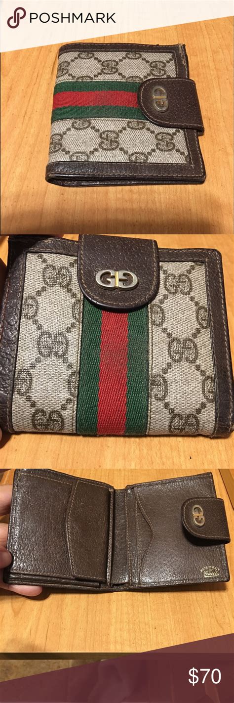 authentic gucci wallet rare.